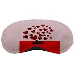 Love Envelope Logo Valentine Sleeping Mask by artworkshop