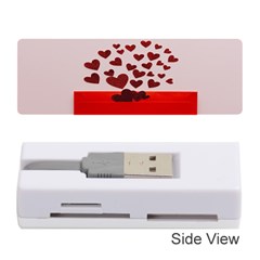 Love Envelope Logo Valentine Memory Card Reader (stick) by artworkshop