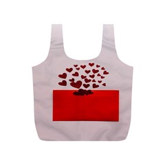 Love Envelope Logo Valentine Full Print Recycle Bag (s) by artworkshop