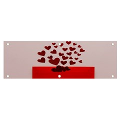 Love Envelope Logo Valentine Banner And Sign 6  X 2  by artworkshop