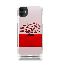 Love Envelope Logo Valentine Iphone 11 Tpu Uv Print Case by artworkshop