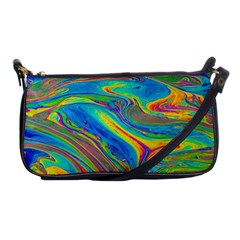 My Bubble Project Fit To Screen Shoulder Clutch Bag by artworkshop