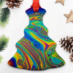 My Bubble Project Fit To Screen Christmas Tree Ornament (two Sides) by artworkshop