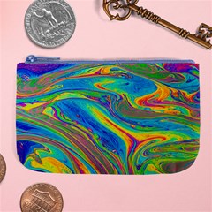 My Bubble Project Fit To Screen Large Coin Purse by artworkshop