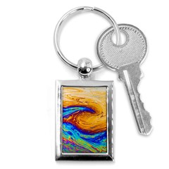 My Bubble Project Key Chain (rectangle) by artworkshop