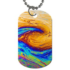 My Bubble Project Dog Tag (two Sides) by artworkshop