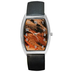 Painting Wallpaper Barrel Style Metal Watch by artworkshop