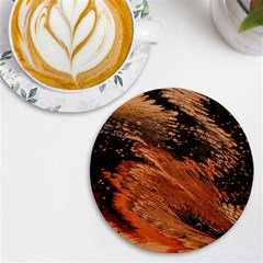 Painting Wallpaper Uv Print Round Tile Coaster by artworkshop