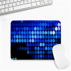 Pattern Blue Logo Small Mousepad by artworkshop