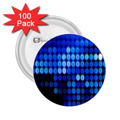 Pattern Blue Logo 2 25  Buttons (100 Pack)  by artworkshop