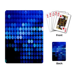 Pattern Blue Logo Playing Cards Single Design (rectangle) by artworkshop