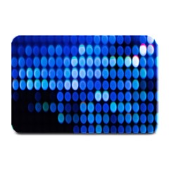 Pattern Blue Logo Plate Mats by artworkshop