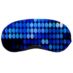 Pattern Blue Logo Sleeping Mask by artworkshop