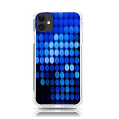 Pattern Blue Logo Iphone 11 Tpu Uv Print Case by artworkshop