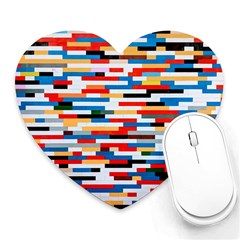 Pattern Wallpaper Heart Mousepad by artworkshop