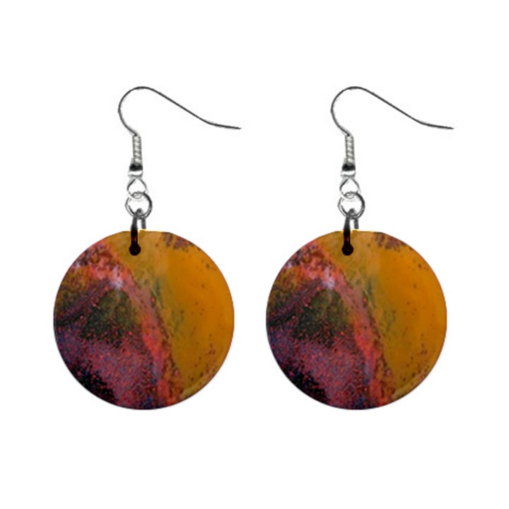 Pollock Mini Button Earrings