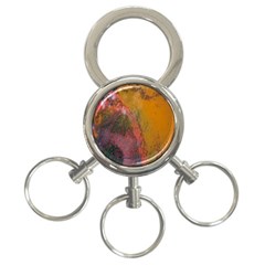 Pollock 3-ring Key Chain by artworkshop