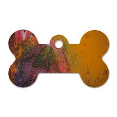 Pollock Dog Tag Bone (one Side) by artworkshop