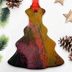 Pollock Christmas Tree Ornament (two Sides) by artworkshop