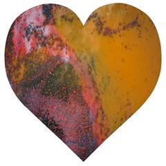 Pollock Wooden Puzzle Heart by artworkshop