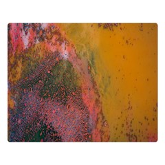 Pollock One Side Premium Plush Fleece Blanket (large) by artworkshop