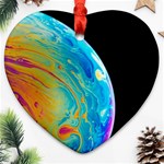 Soap Bubble Project Ornament (Heart) Front