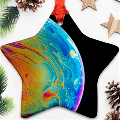 Soap Bubble Project Ornament (star) by artworkshop