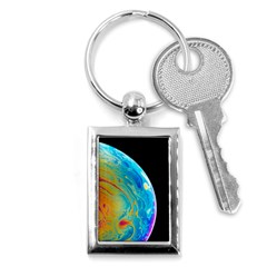 Soap Bubble Project Key Chain (rectangle) by artworkshop