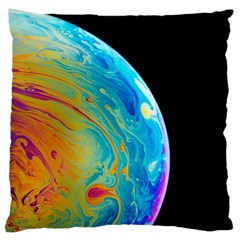 Soap Bubble Project Large Cushion Case (one Side) by artworkshop