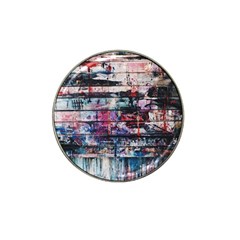 Splattered Paint On Wall Hat Clip Ball Marker by artworkshop