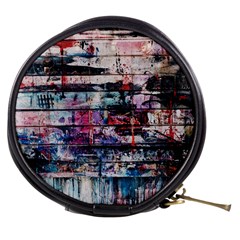 Splattered Paint On Wall Mini Makeup Bag by artworkshop