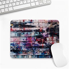 Splattered Paint On Wall Small Mousepad by artworkshop