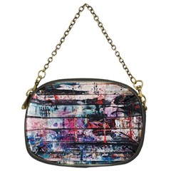 Splattered Paint On Wall Chain Purse (one Side) by artworkshop