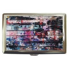 Splattered Paint On Wall Cigarette Money Case by artworkshop