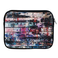 Splattered Paint On Wall Apple Ipad 2/3/4 Zipper Cases by artworkshop