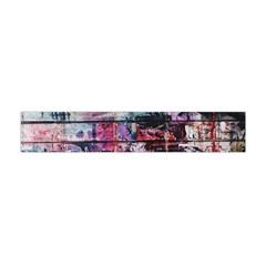 Splattered Paint On Wall Flano Scarf (mini) by artworkshop