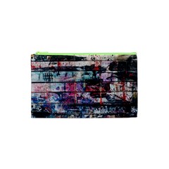 Splattered Paint On Wall Cosmetic Bag (xs)