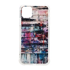 Splattered Paint On Wall Iphone 11 Pro Max 6 5 Inch Tpu Uv Print Case by artworkshop