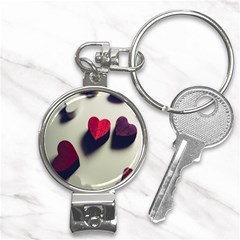 Valentine Day Heart 3d Nail Clippers Key Chain