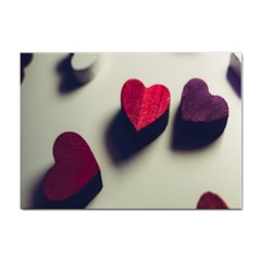 Valentine Day Heart 3d Sticker A4 (10 Pack)