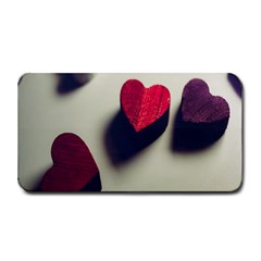 Valentine Day Heart 3d Medium Bar Mat by artworkshop