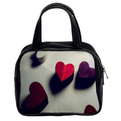 Valentine Day Heart 3d Classic Handbag (two Sides) by artworkshop