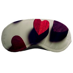 Valentine Day Heart 3d Sleeping Mask by artworkshop