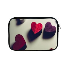 Valentine Day Heart 3d Apple Ipad Mini Zipper Cases by artworkshop