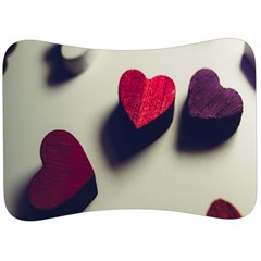 Valentine Day Heart 3d Velour Seat Head Rest Cushion by artworkshop