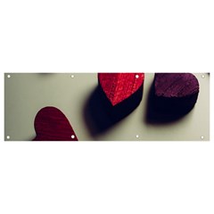 Valentine Day Heart 3d Banner And Sign 9  X 3 