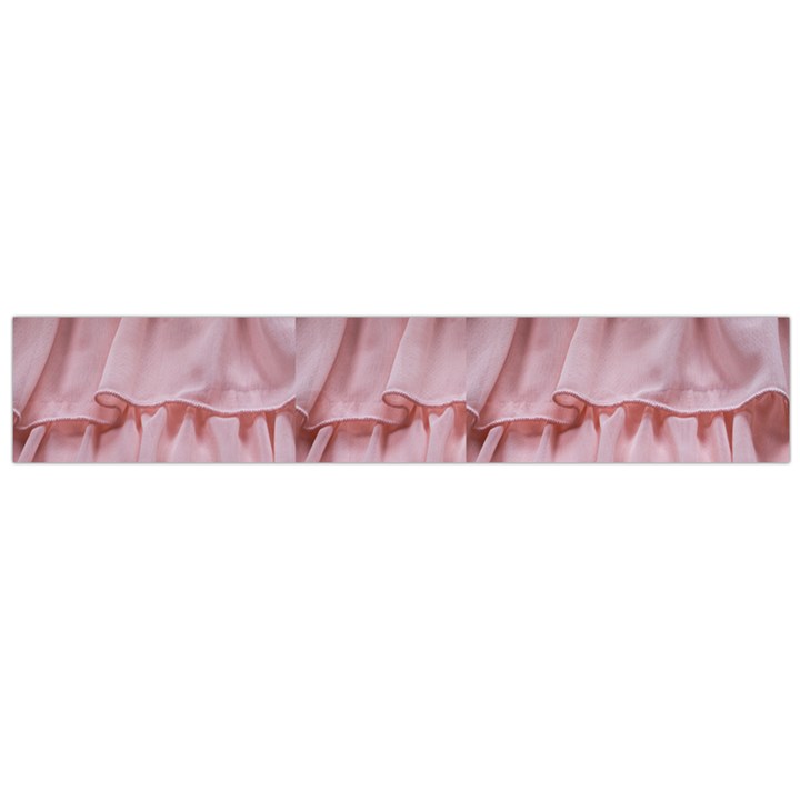 Pink Chiffon Cotton Candy Frills Large Premium Plush Fleece Scarf 