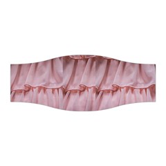 Pink Chiffon Cotton Candy Frills Stretchable Headband by PollyParadiseBoutique7