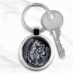 Iron Slide Key Chain (round) by MRNStudios