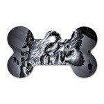 Iron Slide Dog Tag Bone (Two Sides) Front